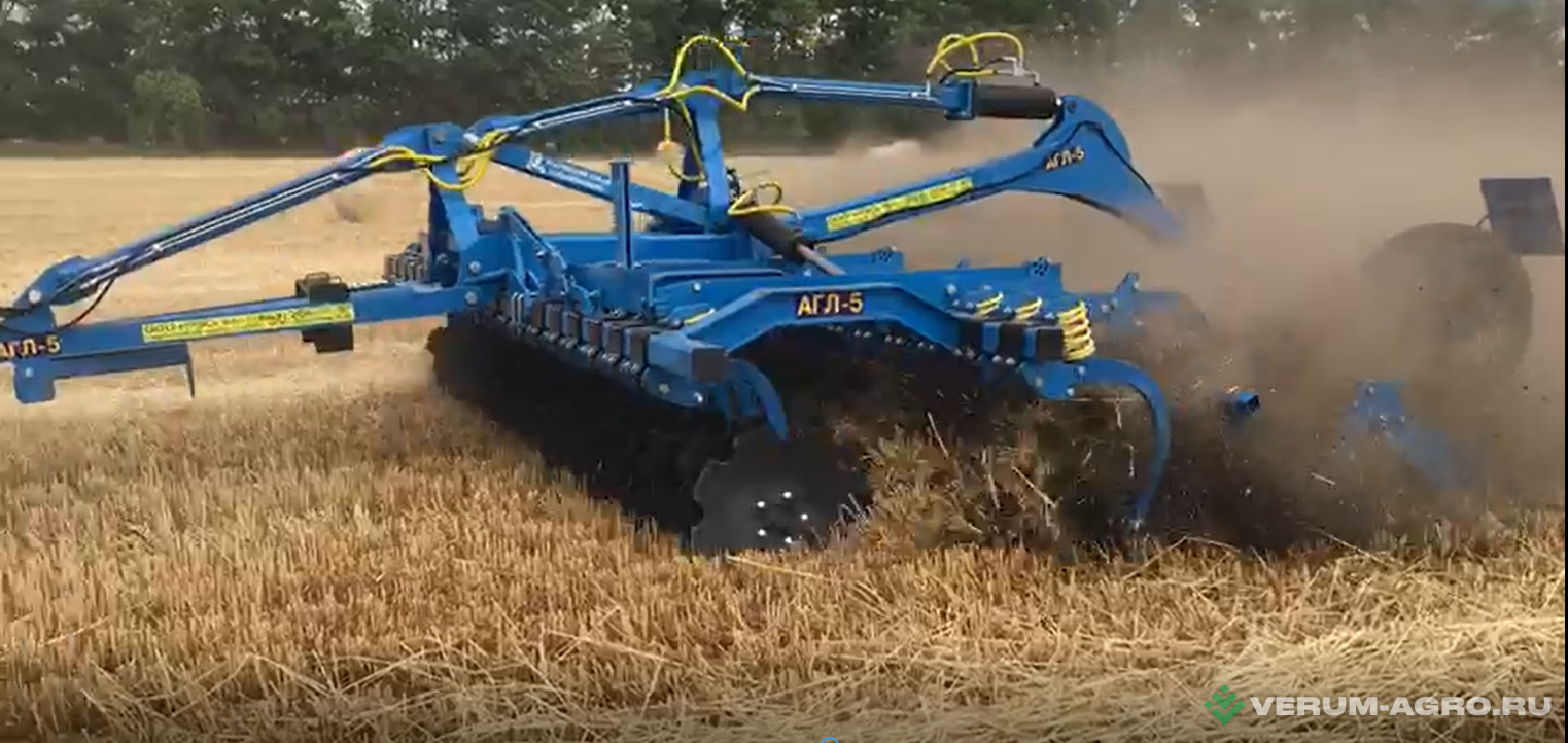 Дискаторы - РЗС АГЛ-5 борона дисковая (аналог  LEMKEN «Rubin 9/60)