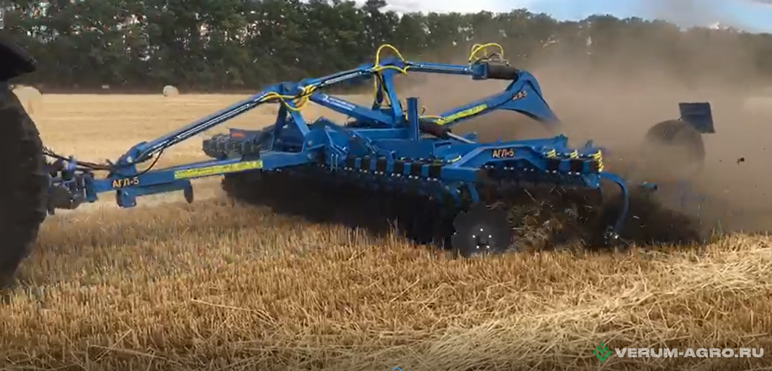 Дискаторы - РЗС АГЛ-5 борона дисковая (аналог  LEMKEN «Rubin 9/60)
