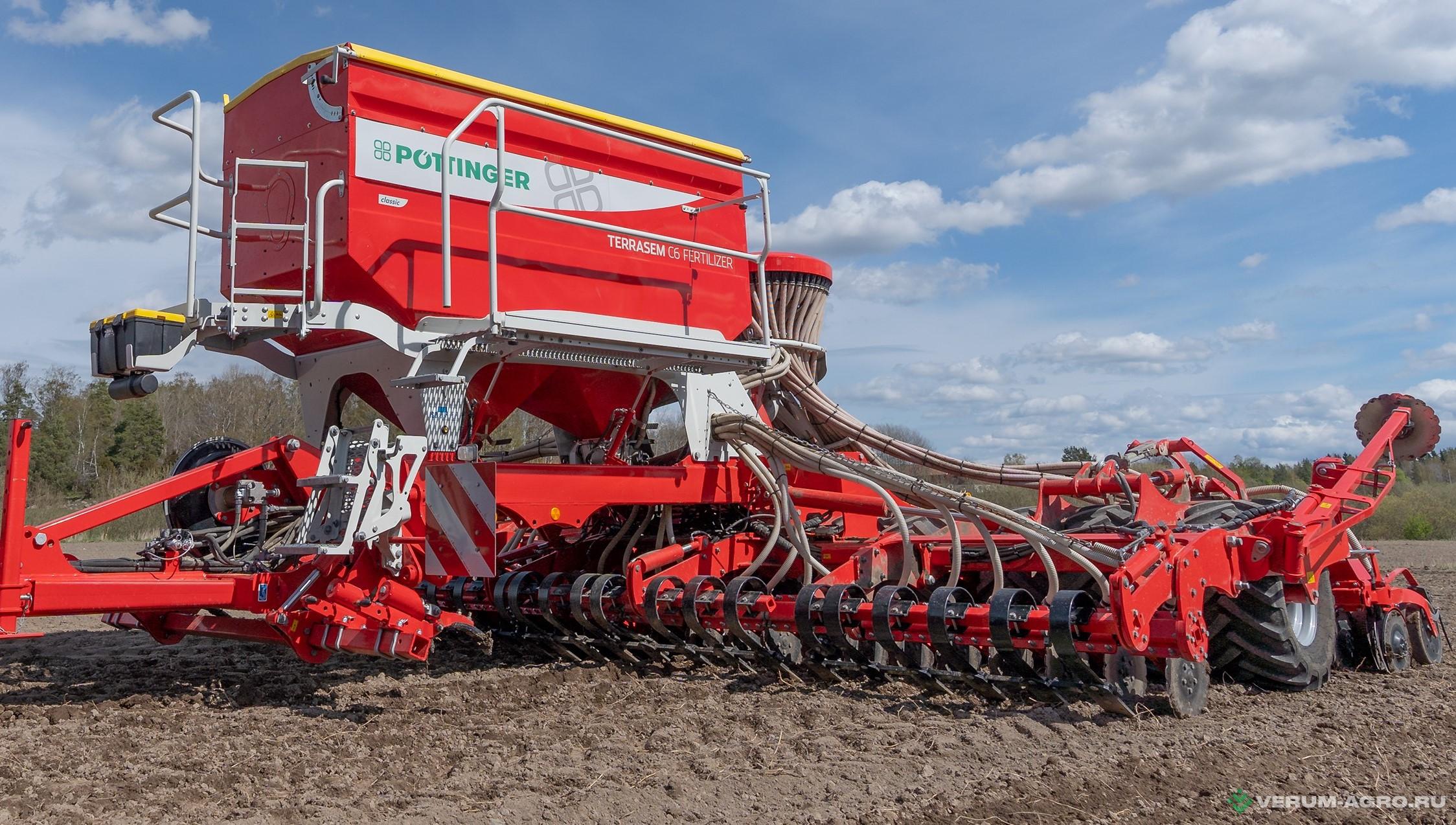 Сеялки - POTTINGER TERRASEM V9000Z CLASSIC 