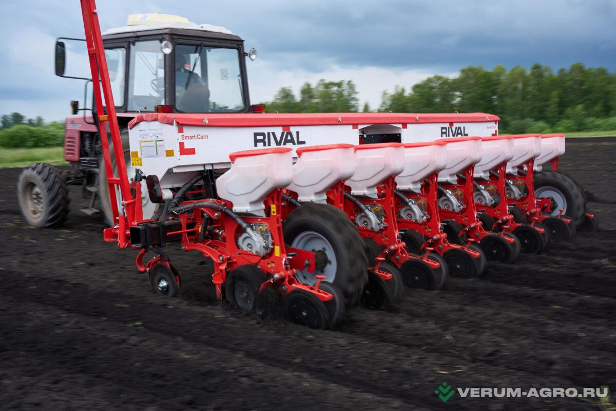 Сеялки - RIVAL Smart corn 8  Агроном + ( 8р., с бункером, прицепная,СКВ)