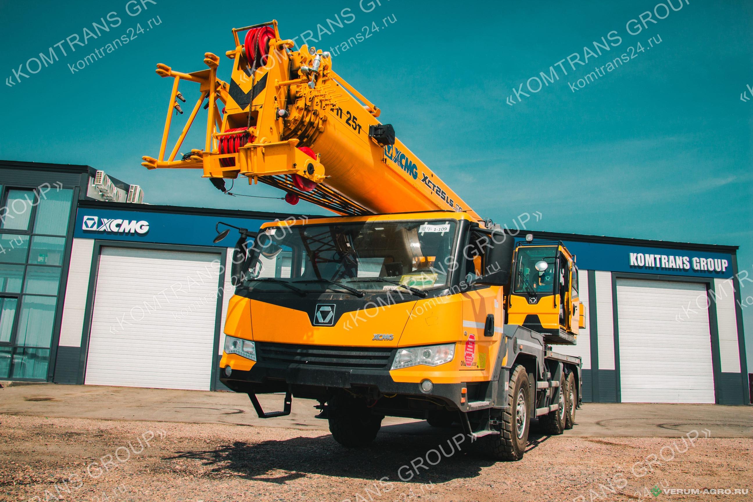 Прочее - XCMG автокран XCT25L4SR полный привод 