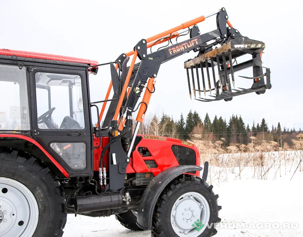 Прочее - KRMZ Погрузчик фронтальный FRONTLIFT-1600 к тракторам БЕЛАРУС 
