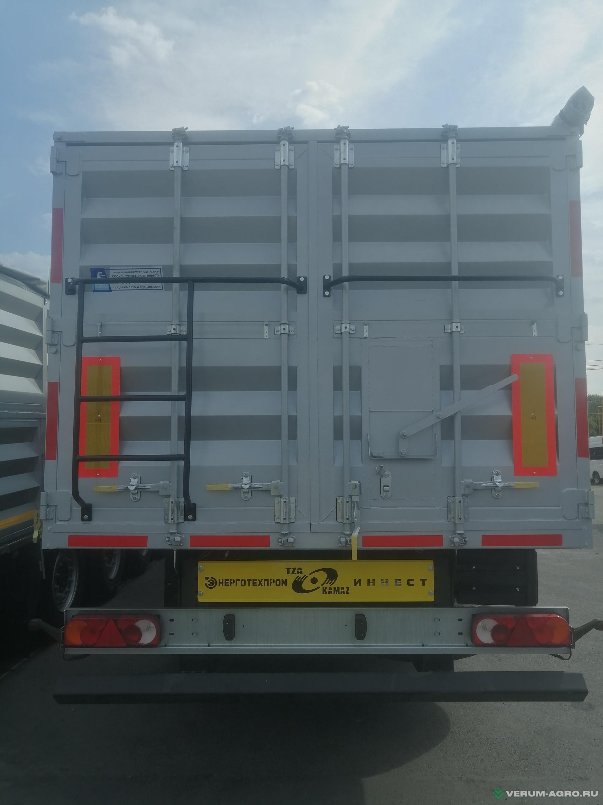 Полуприцепы - ТЗА 588536 бортовой зерновоз 60 куб.м