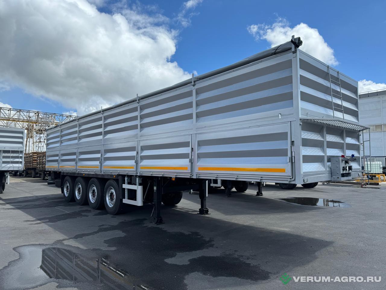 Полуприцепы - ТЗА 588536 бортовой зерновоз 60 куб.м