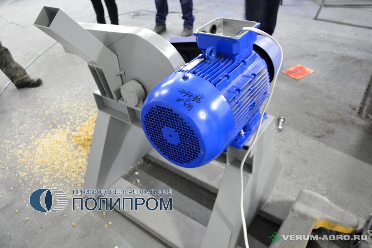 Оборудование для мясопереработки - ПОЛИПРОМ ИЗМЕЛЬЧИТЕЛЬ ДРЕВЕСИНЫ ИД 500 