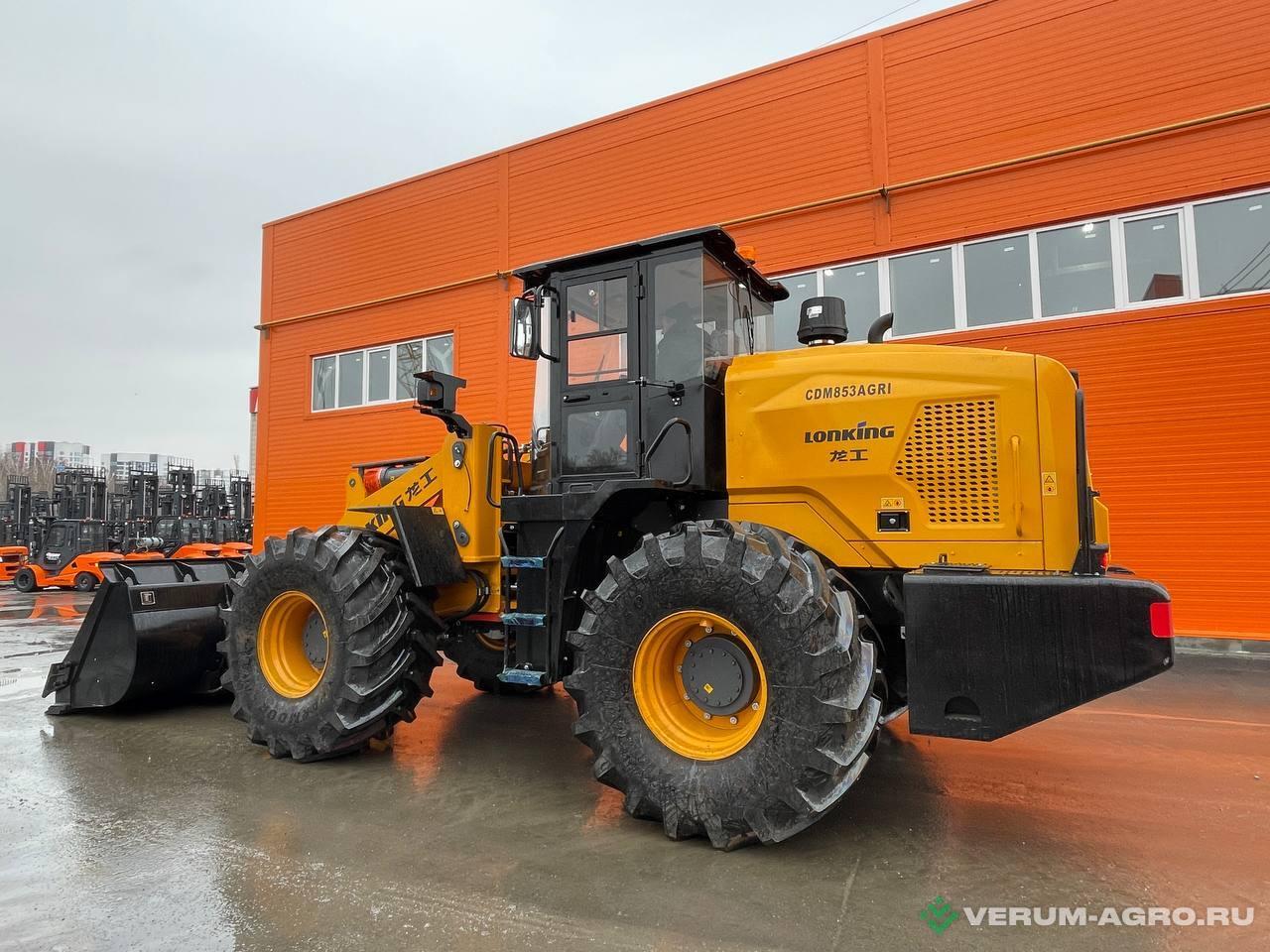 Фронтальные погрузчики - LONKING CDM853 AGRI