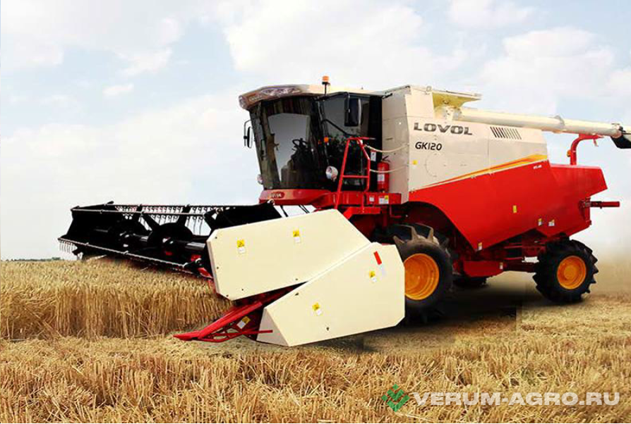 Зерноуборочные комбайны - LOVOL GK120 260 л.с.>