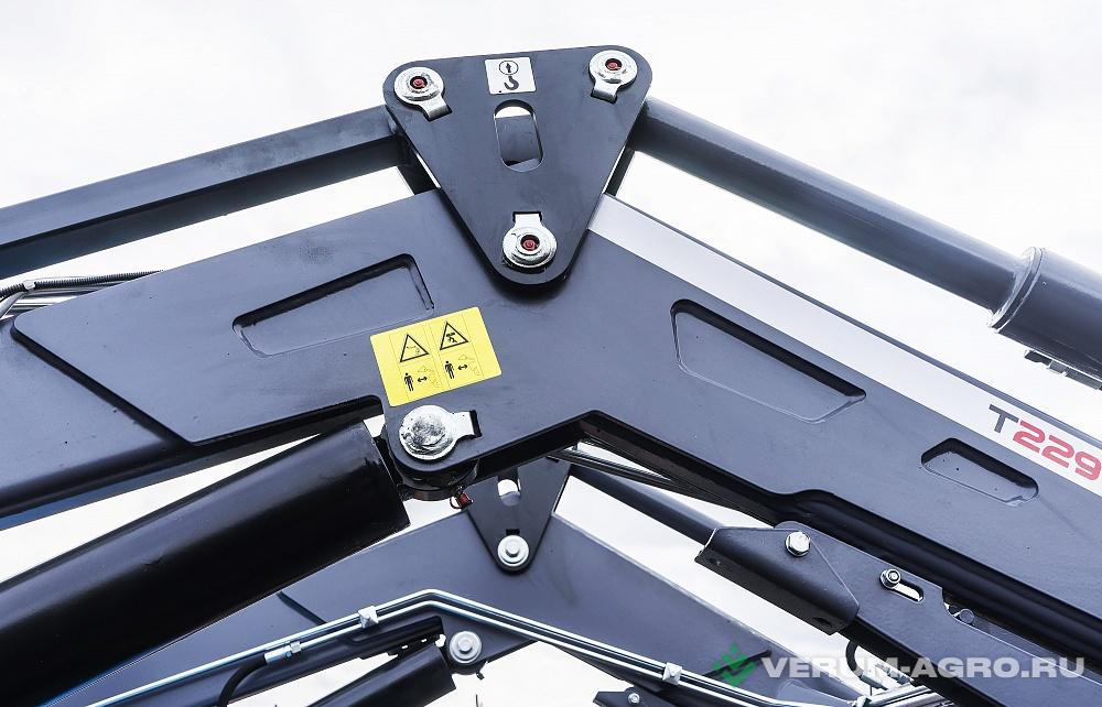 Навесные погрузчики - METAL-FACH Бык Т-229 M на МТЗ 1221