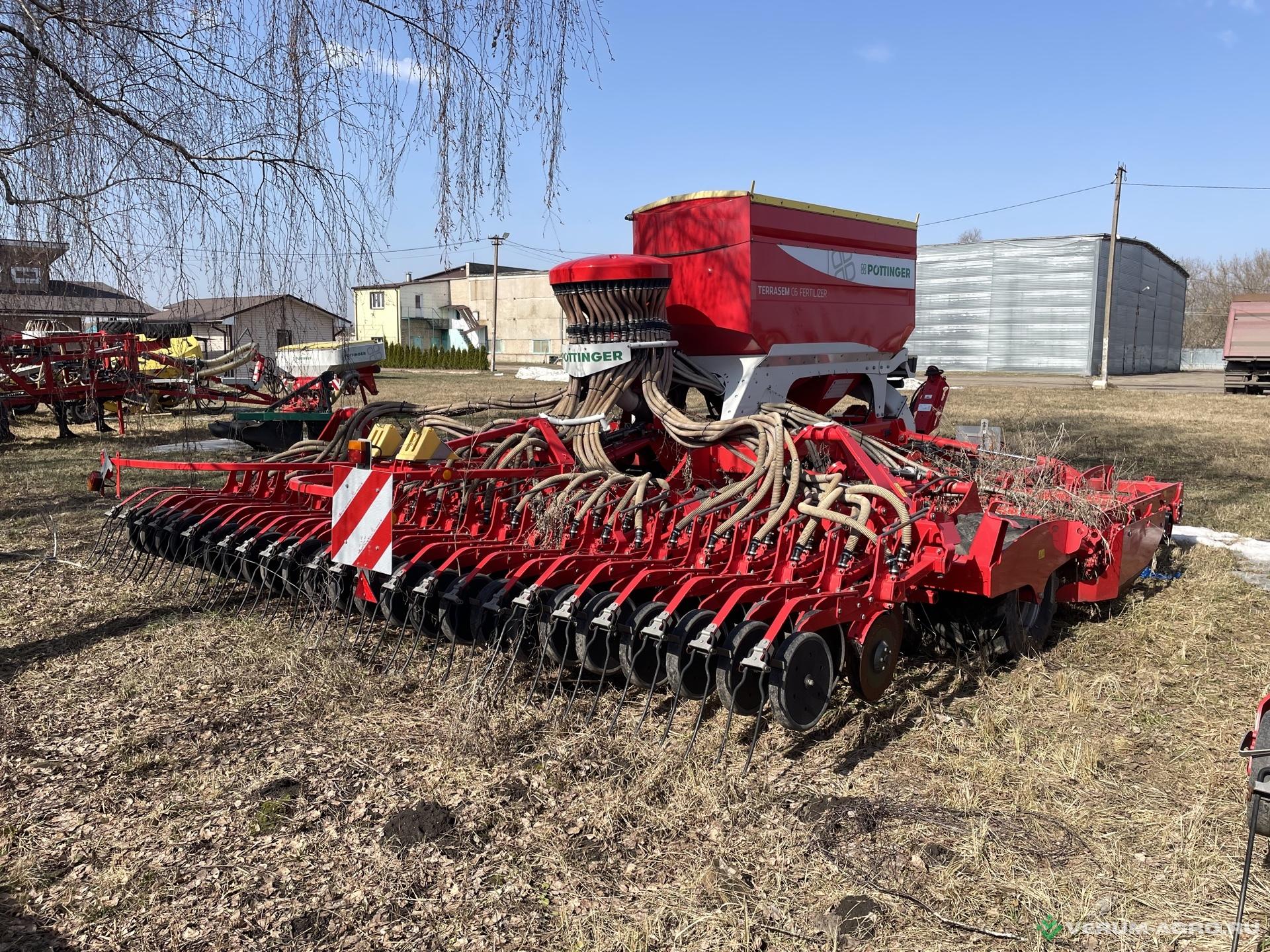 Сеялки - POTTINGER TERRASEM C6 FERTILIZER 