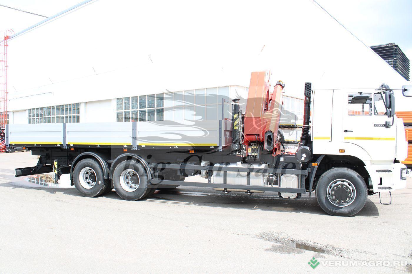 Грузовой автотранспорт - КАМАЗ Бортовой автомобиль 65117-104020-49 с КМУ ИМ-320 