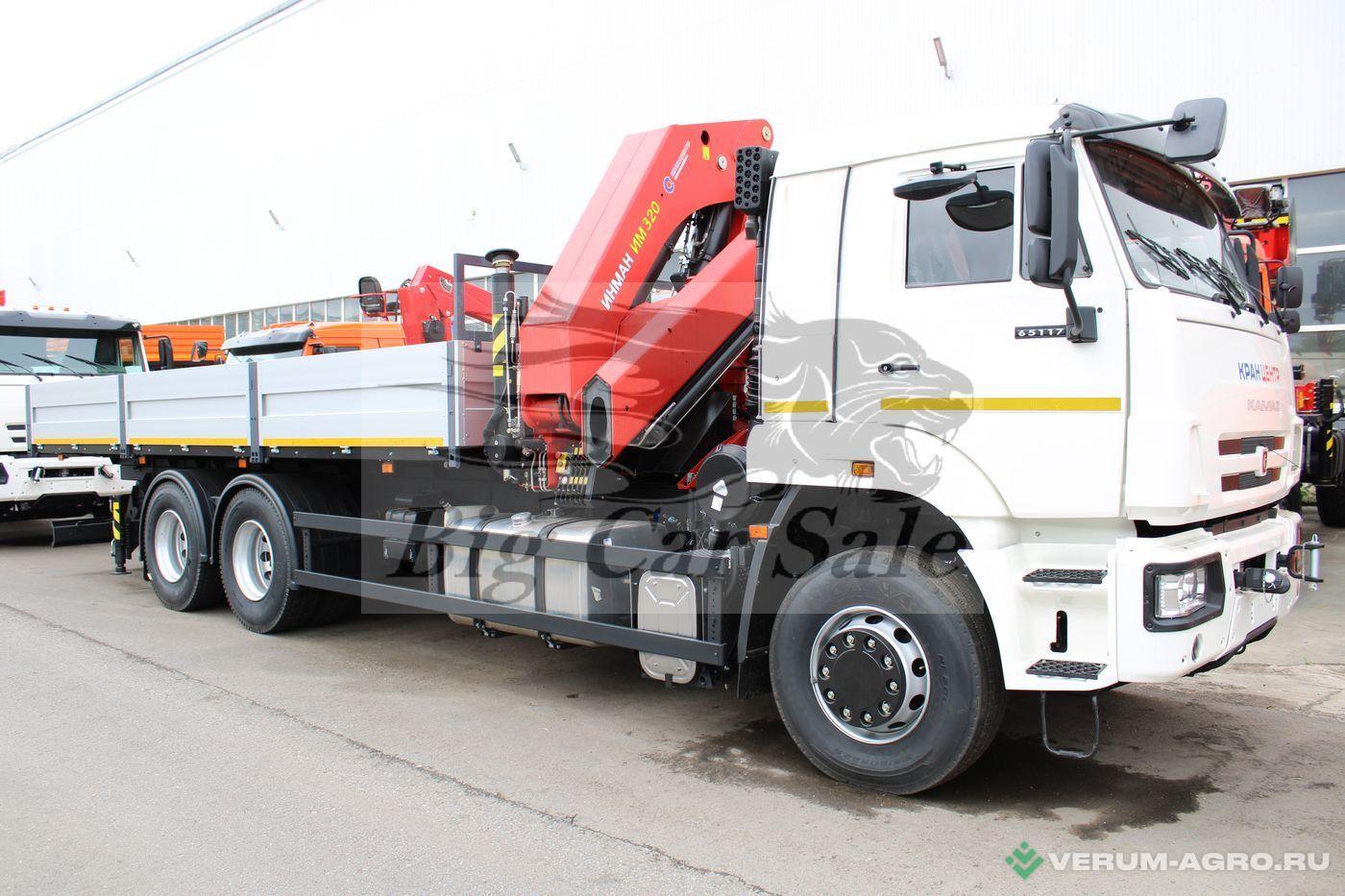 Грузовой автотранспорт - КАМАЗ Бортовой автомобиль 65117-104020-49 с КМУ ИМ-320 