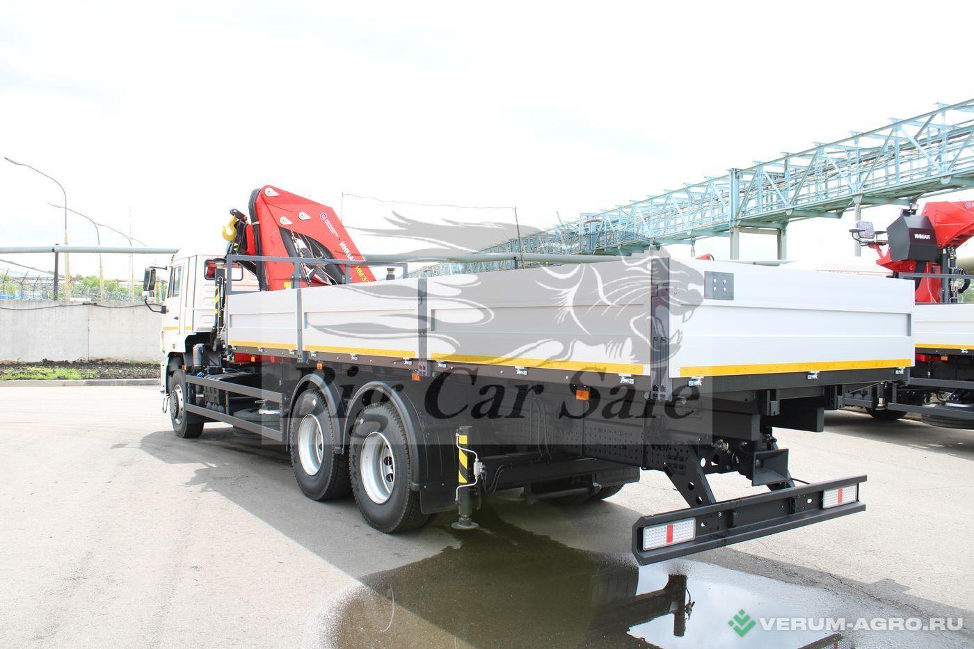 Грузовой автотранспорт - КАМАЗ Бортовой автомобиль 65117-104020-49 с КМУ ИМ-320 