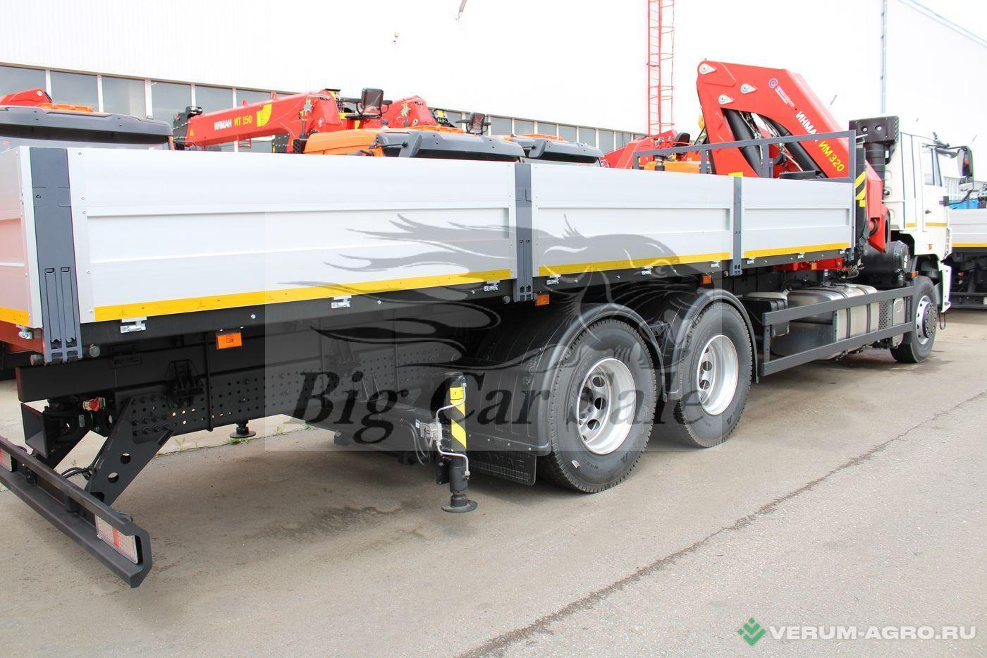 Грузовой автотранспорт - КАМАЗ Бортовой автомобиль 65117-104020-49 с КМУ ИМ-320 