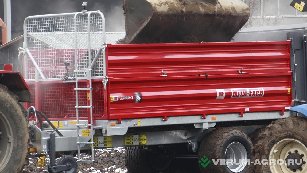 Разбрасыватели удобрений - METAL-FACH N-280 6 тонн