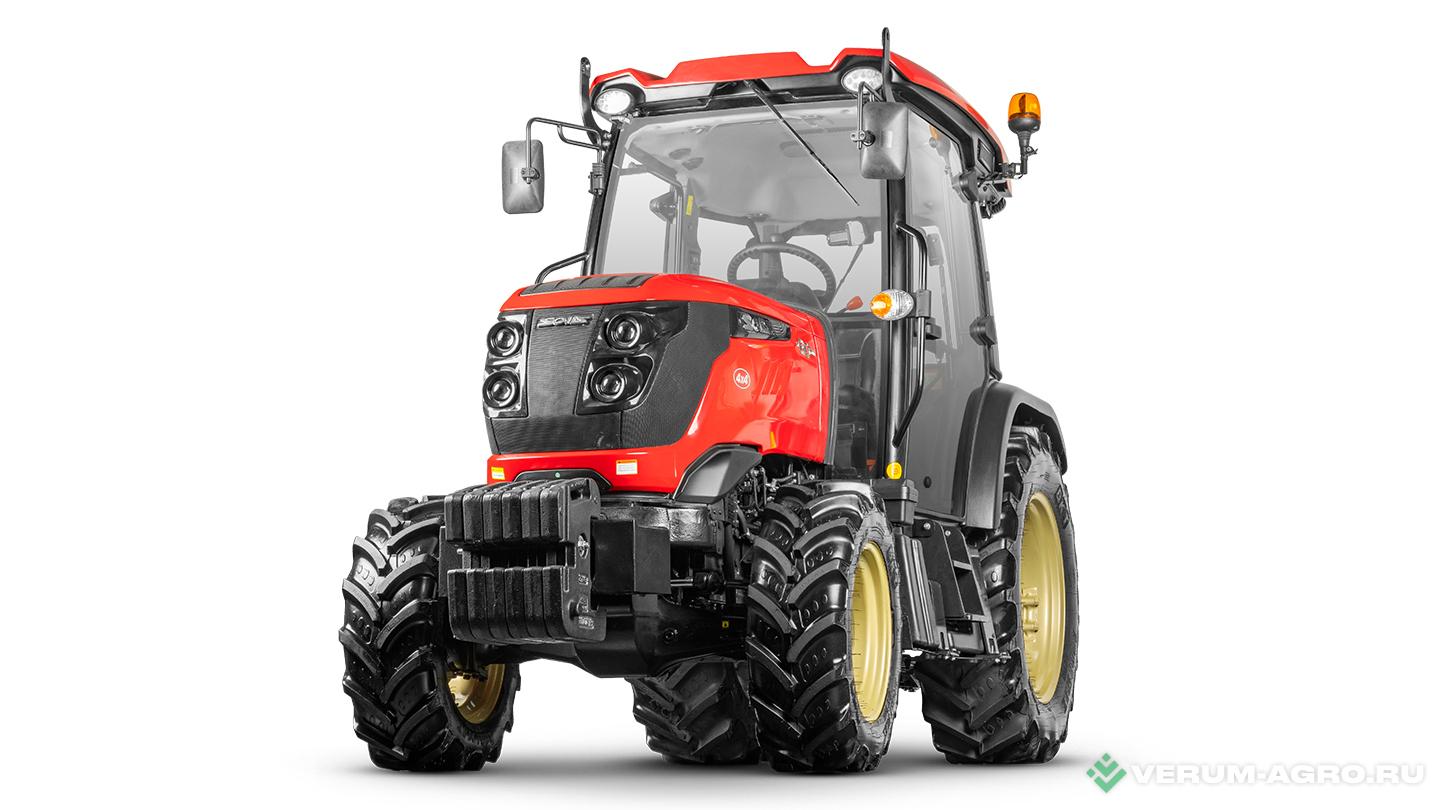 Колесные тракторы - SOLIS 60GC A/C 4х4 12+12 Carraro Radial agri  