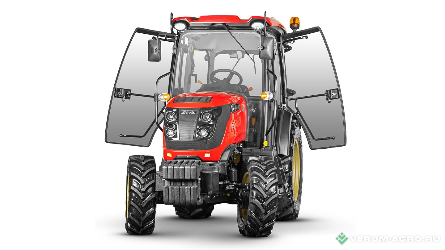Колесные тракторы - SOLIS 60GC A/C 4х4 12+12 Carraro Radial agri  