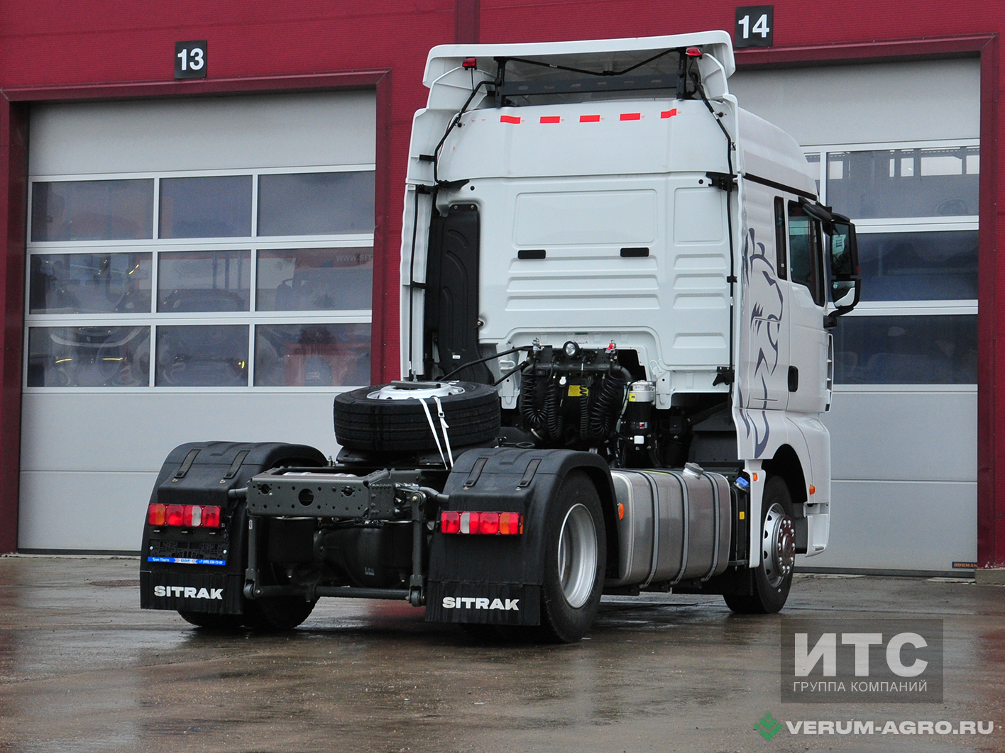 Грузовой автотранспорт - SITRAK C7H 480 AMT