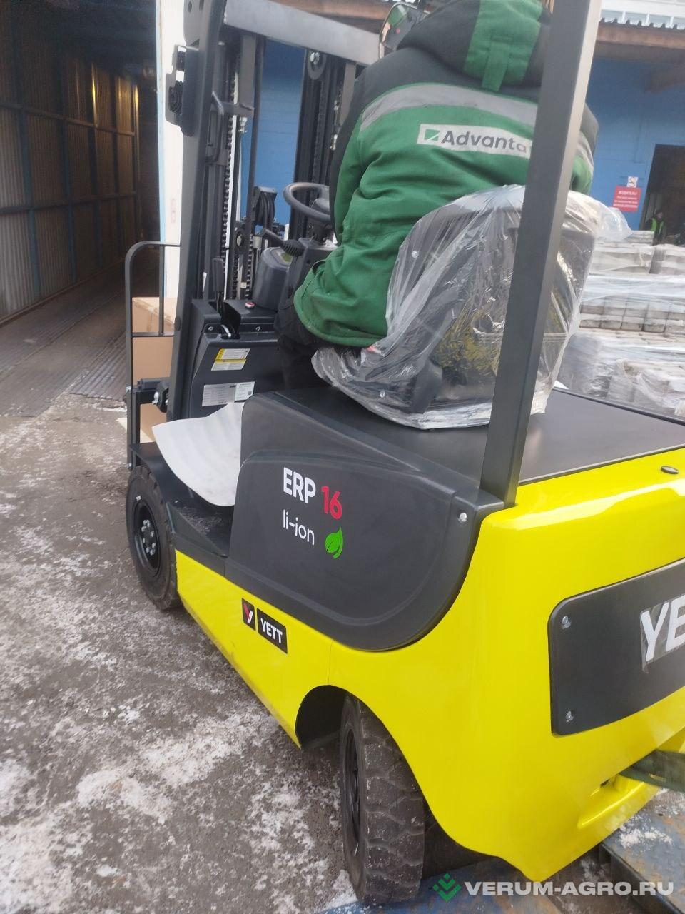Прочее - YETT ERP16 li-ion ZSM480-SS вилочный электрический погрузчик