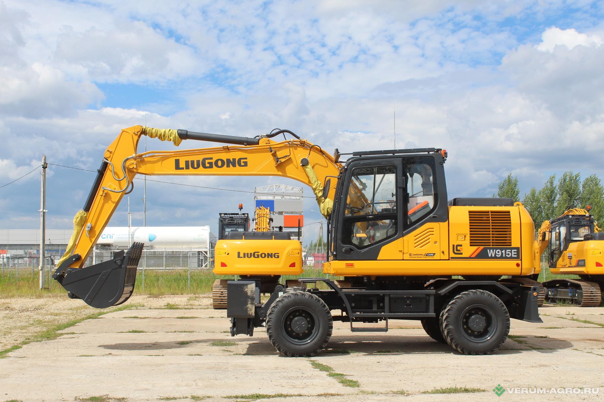 Экскаваторы - LIUGONG CLGW915E Габарит