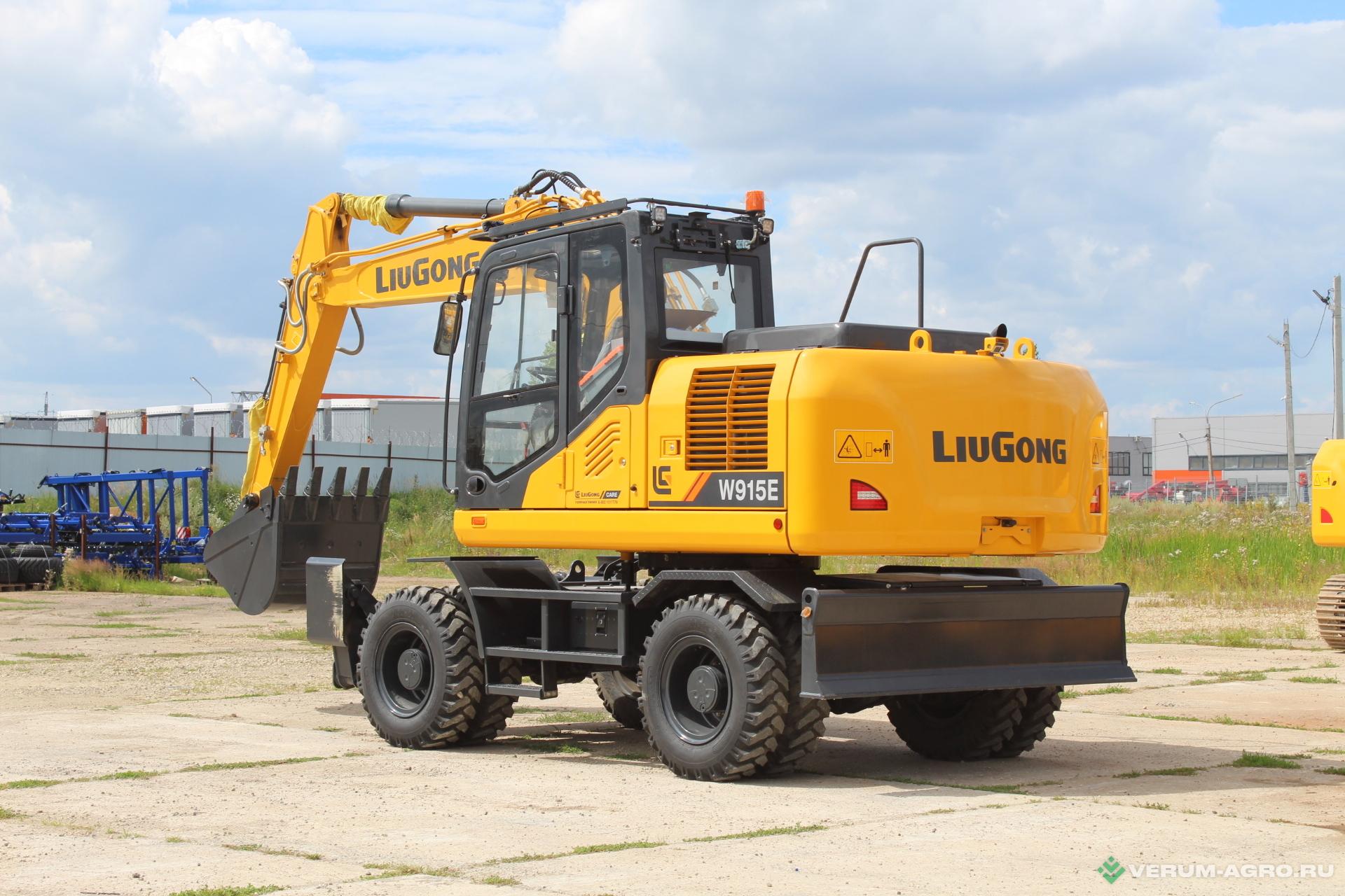 Экскаваторы - LIUGONG CLGW915E Габарит