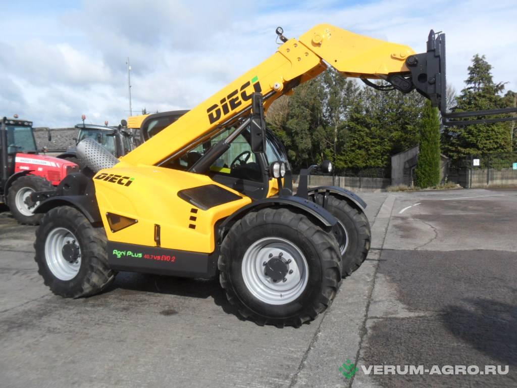 Телескопические погрузчики - DIECI Agri Plus 40.7 PS 
