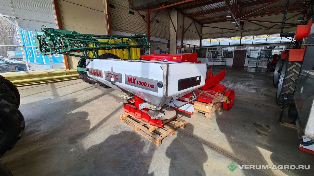 Разбрасыватели удобрений - UNIA MX 1000 SRS  Разбрасыватель минеральных удобрений навесной 