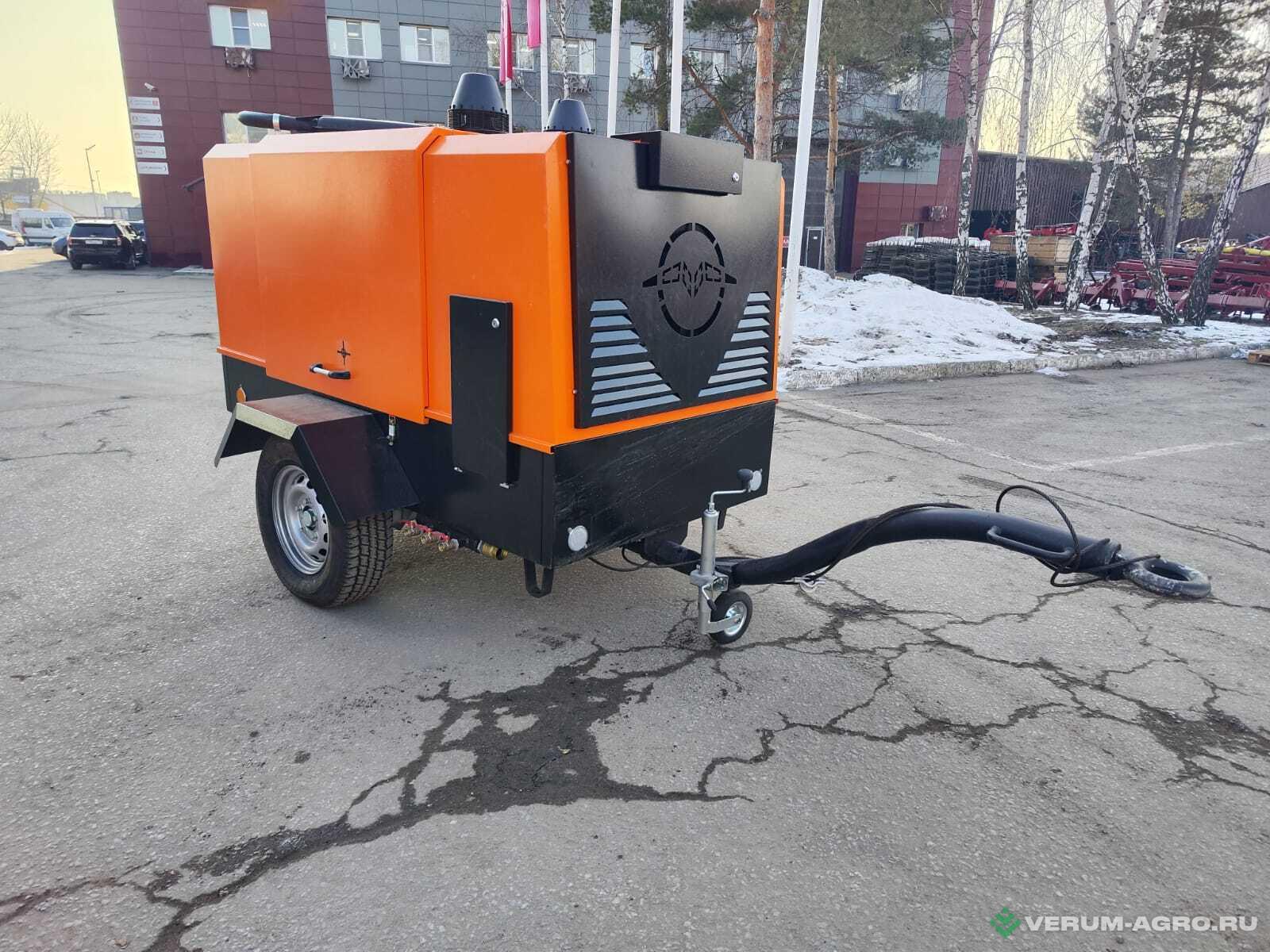 Прочее - ПВ Станция компрессорная ММЗ-ПВ6/0,7 Передвижная винтовая дизельная