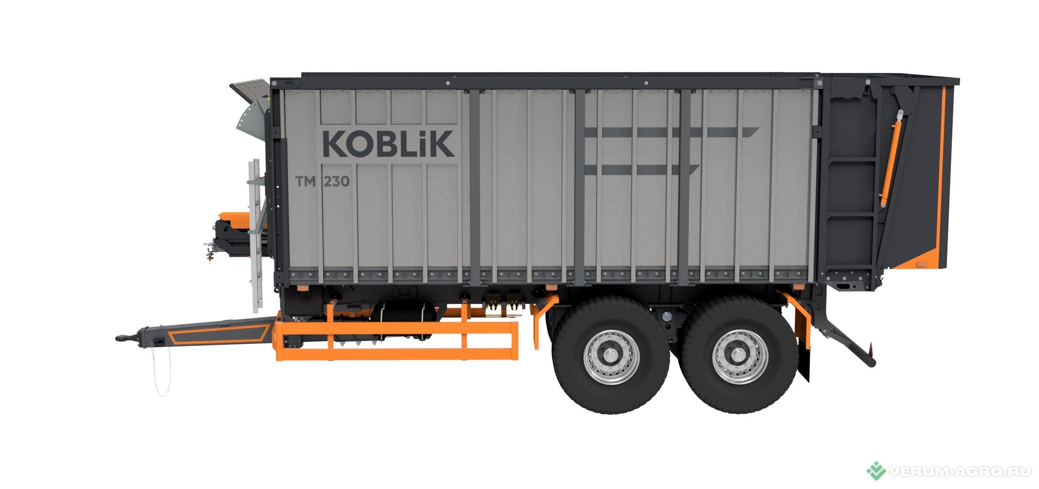 Прицепы для с/х техники - KOBLiK Полуприцеп тракторный TM 230 