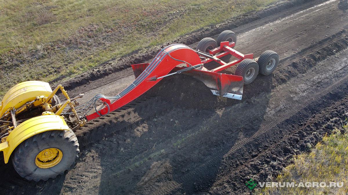 Прочее - ВИЛЛОК ФАРМ ДорМастер-4,5 грейдер прицепной 2х осный 