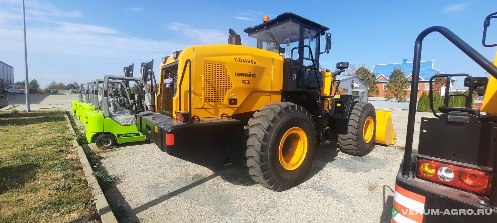 Фронтальные погрузчики - LONKING CDM856 Ковш 3 м3, г/п 5 тонн