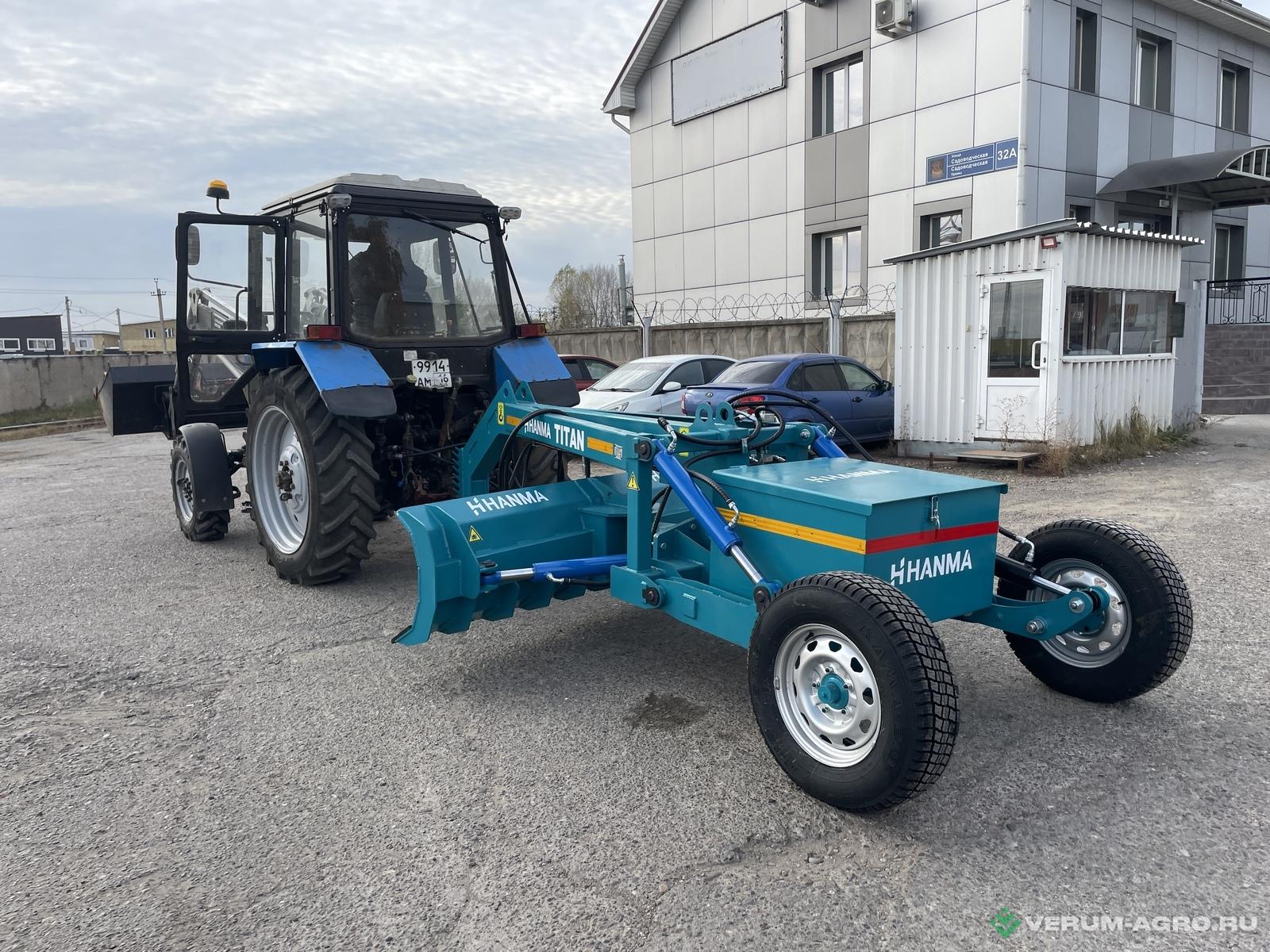 Грейдеры - HANMA Прицепной грейдер TITAN 3,5м