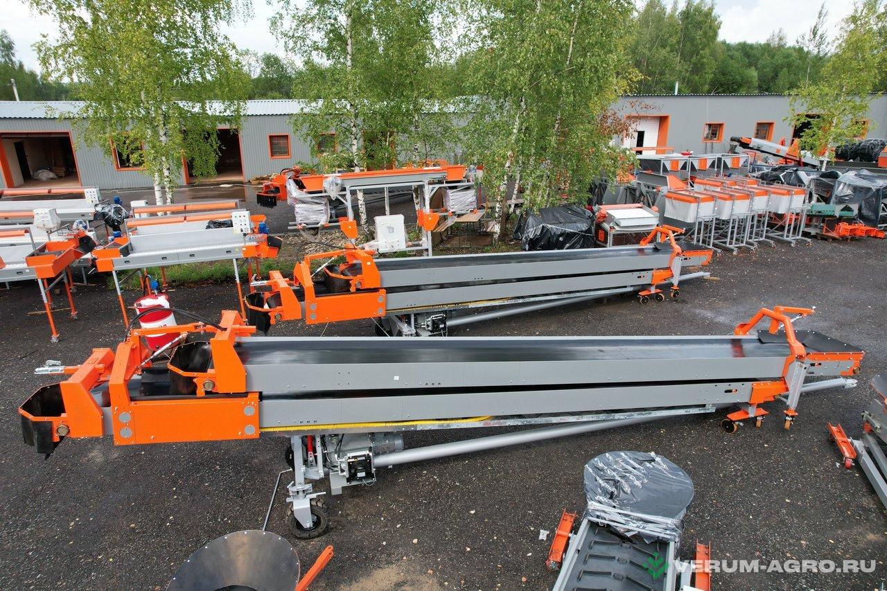 Прочее - КЛИНМАШ Двухсекционный ленточный телескопический транспорт ТТ 14-80Г   