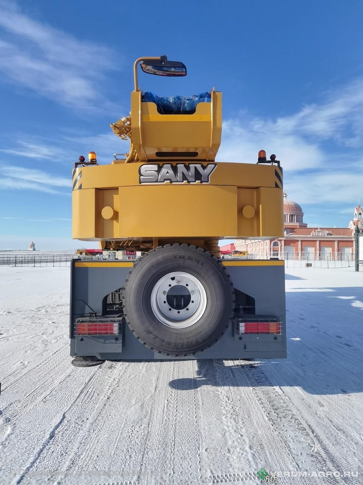 Специальные автомобили - SANY STC250T5-4 Автокран (25 т, стрела 34 м), DDP: Санкт-Петербург