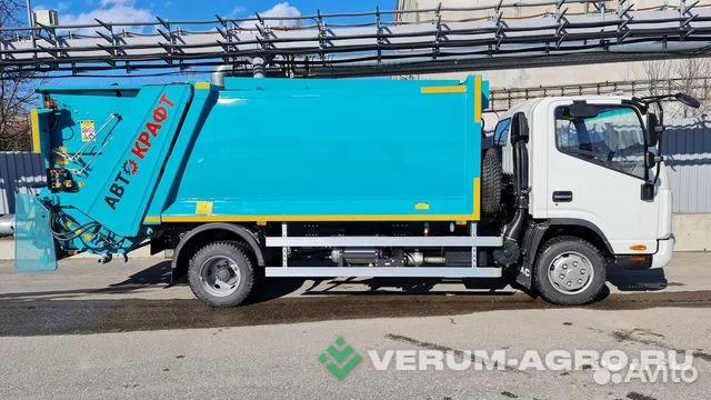 Коммунальные машины - АВТОКРАФТ мусоровоз 8 куб 
