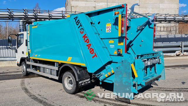 Коммунальные машины - АВТОКРАФТ мусоровоз 8 куб 