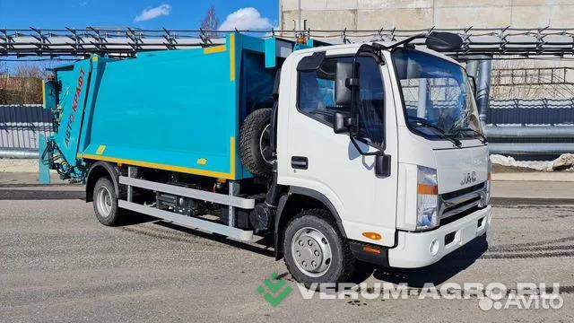 Коммунальные машины - АВТОКРАФТ мусоровоз 8 куб 