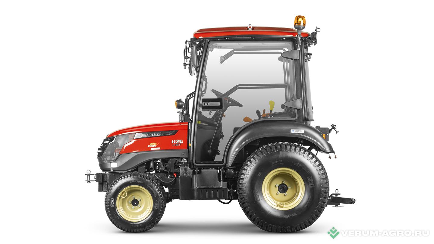 Колесные тракторы - SOLIS 26C Mit  4х4 HST Turf 