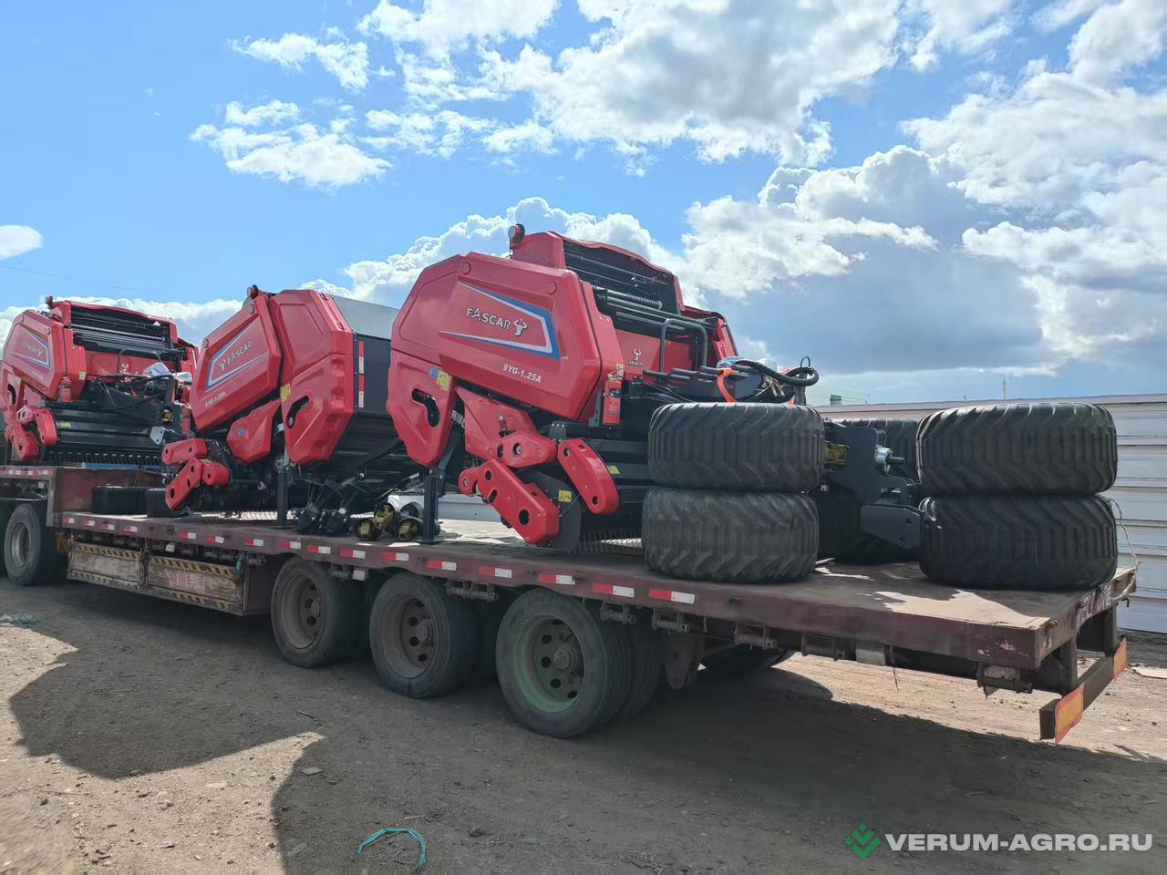 Пресс-подборщики - FASCAR  9YG-1.25 A
