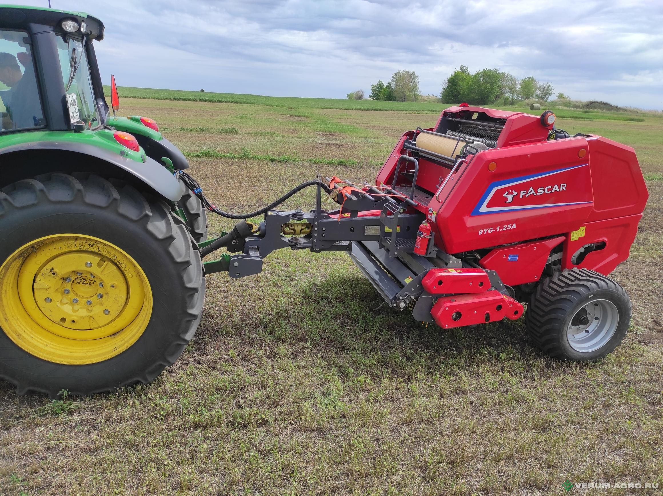 Пресс-подборщики - FASCAR  9YG-1.25 A
