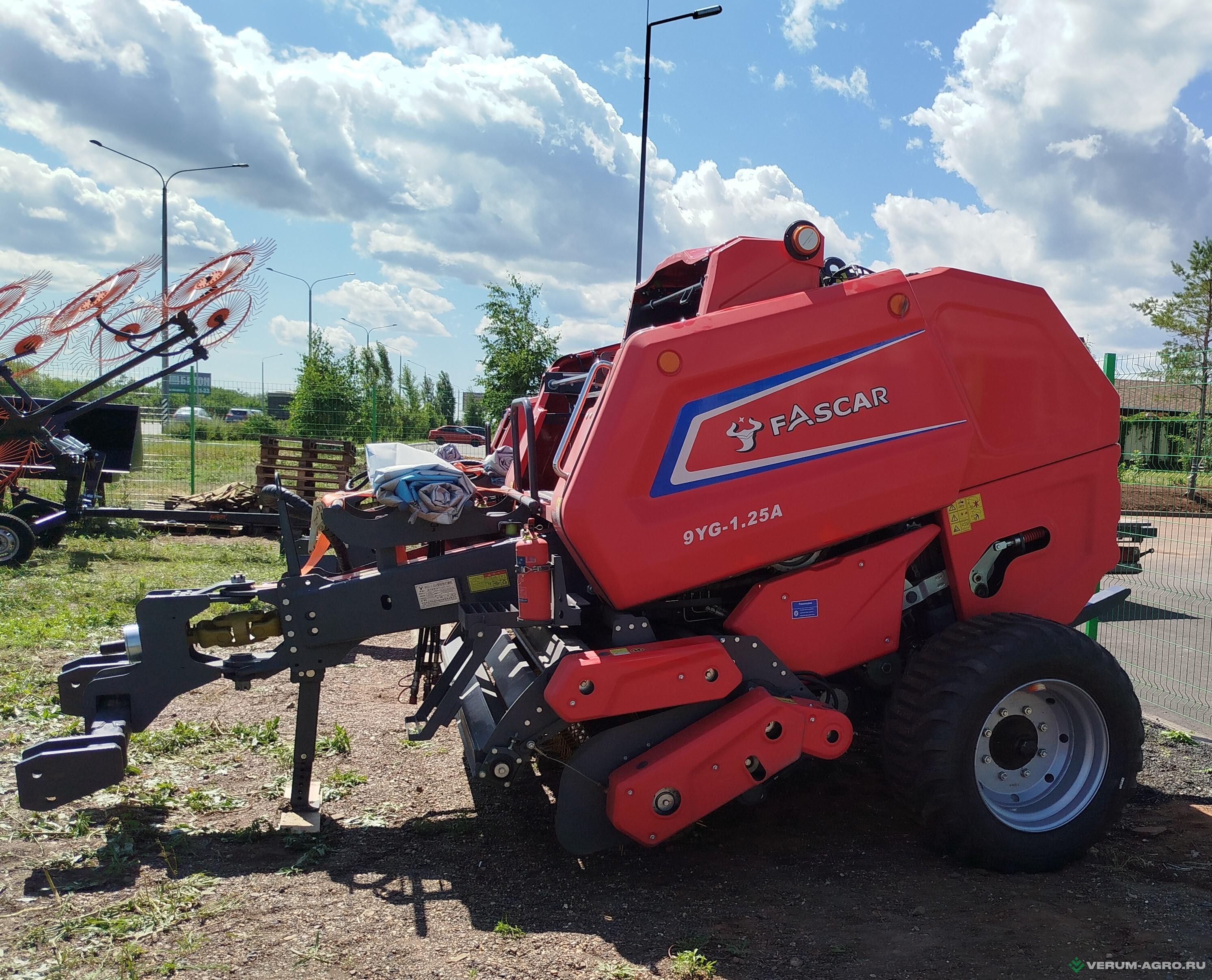 Пресс-подборщики - FASCAR  9YG-1.25 A