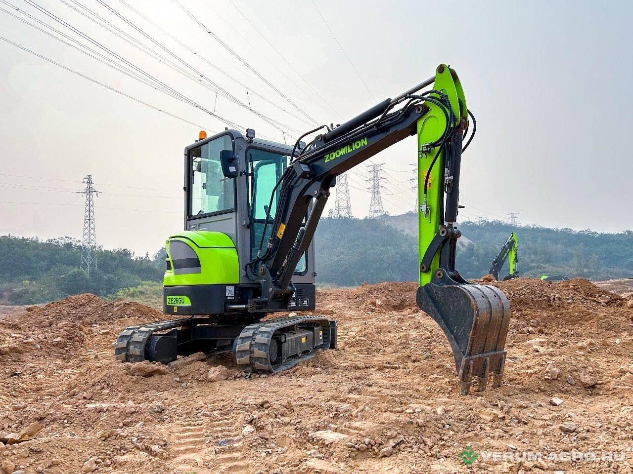 Экскаваторы - ZOOMLION ZE26GU