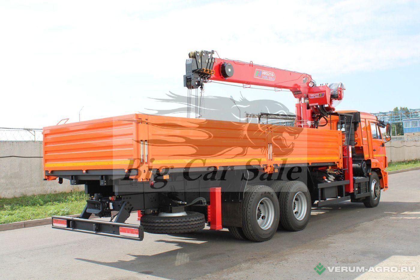 Грузовой автотранспорт - КАМАЗ Бортовой автомобиль 65115-3094-48(А5) с КМУ HorYong HRS-216