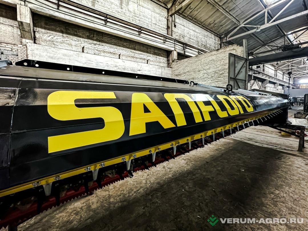 Жатки и оборудование для комбайнов - SANFLORO Жатка подсолнечниковая безрядковая SUNFLORO Light  