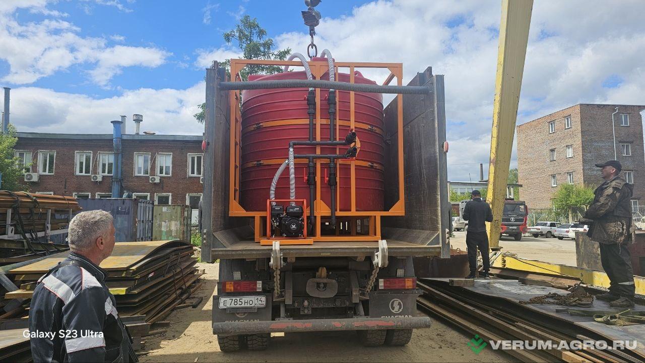 Транспортные кассеты - POLYTEAM Кассета с системой гидроперемешивания 18000 ( 3 Х 6000) PT-BA6000U-3-50GPSH в кузов 