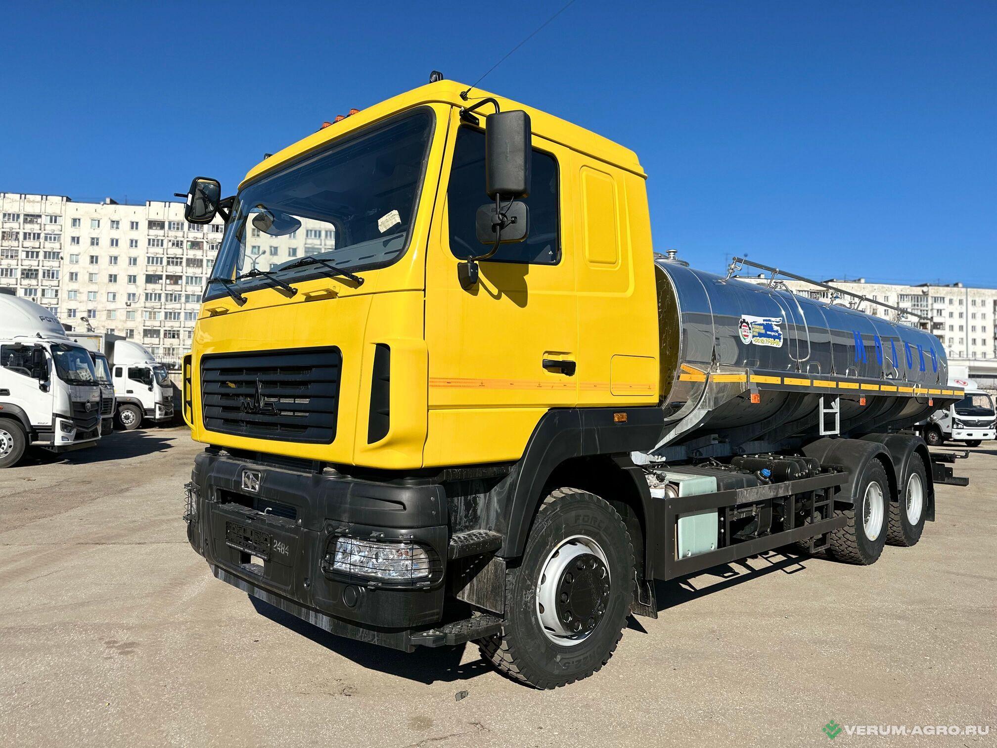Автоцистерны - МАЗ 631228-8575-012 Автоцистерна(молоковоз)