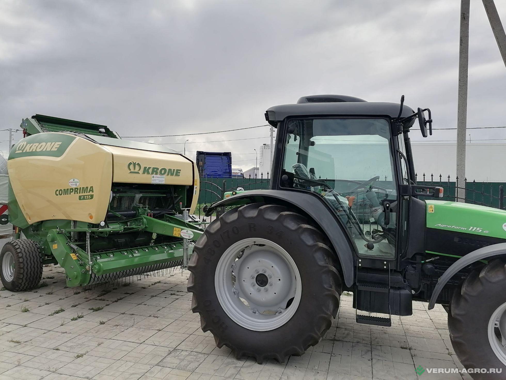 Колесные тракторы - DEUTZ-FAHR AGROFARM 115G 