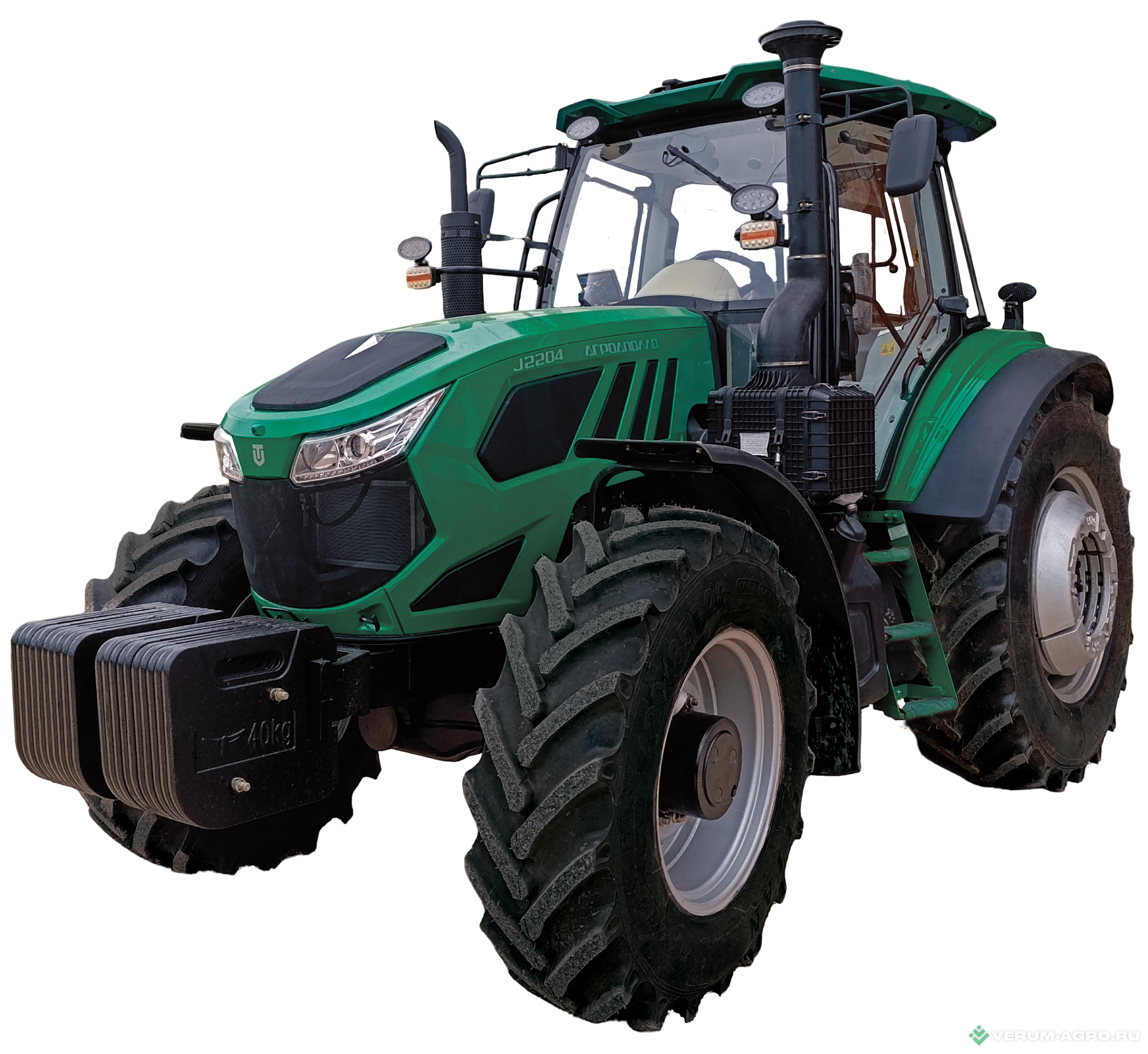 Колесные тракторы - AGROAPOLLO J2204 