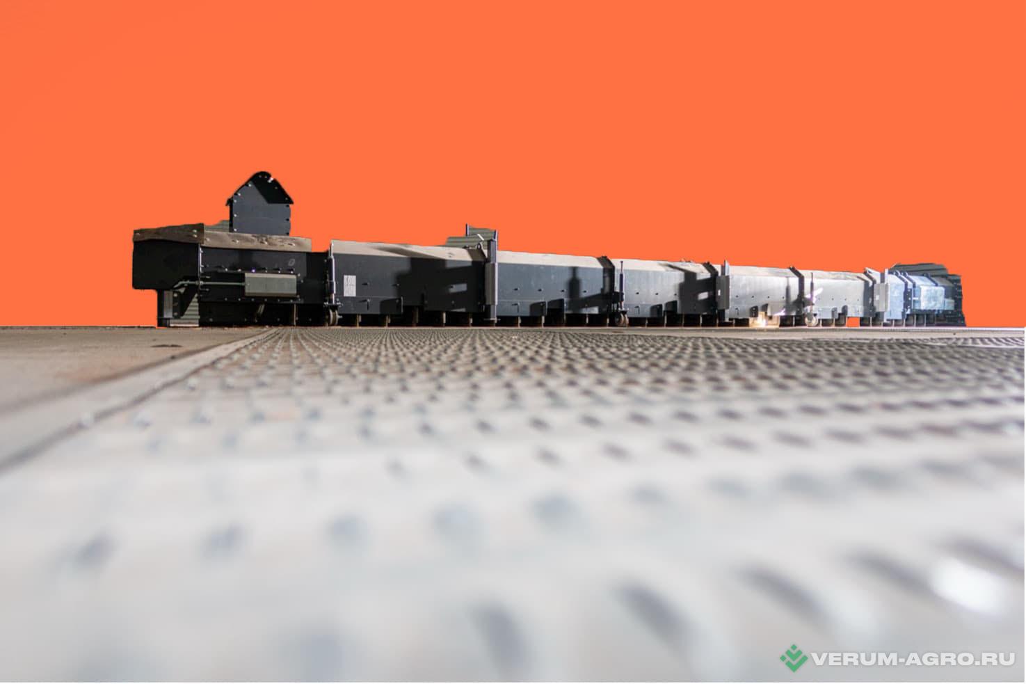 Прочее - БАЗУ-РУСЬ Зачистной конвейер скребковый цепной выгрузки зерна из плоскодонного силоса (транспортер цепной)