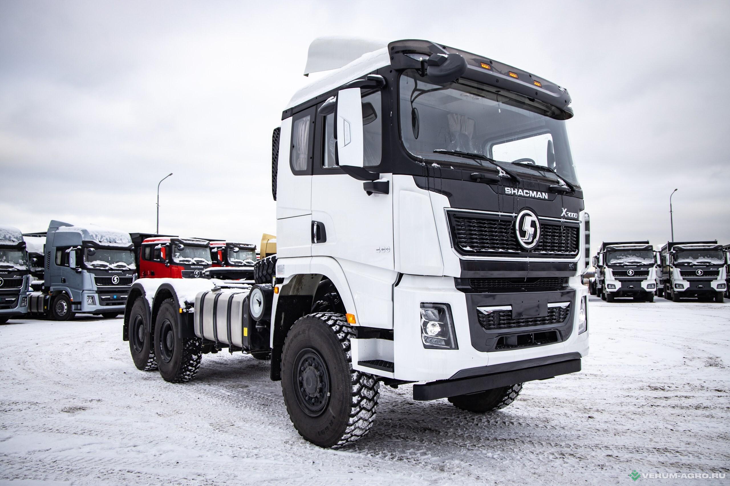 Грузовой автотранспорт - SHACMAN тягач Х3000 (рестайлинг) 6х6 SX42586V385 2024