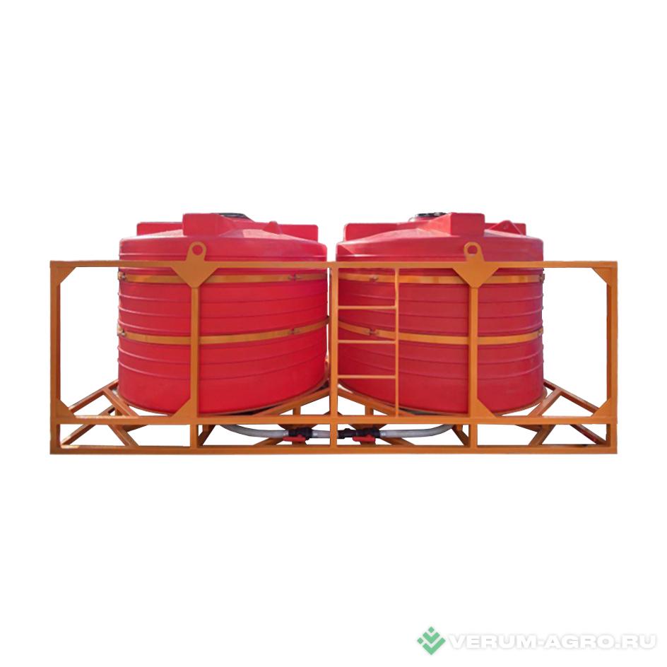 Транспортные кассеты - POLYTEAM  Транспортная кассета с полным сливом на 10 000л  PT-BA5000U-2-50